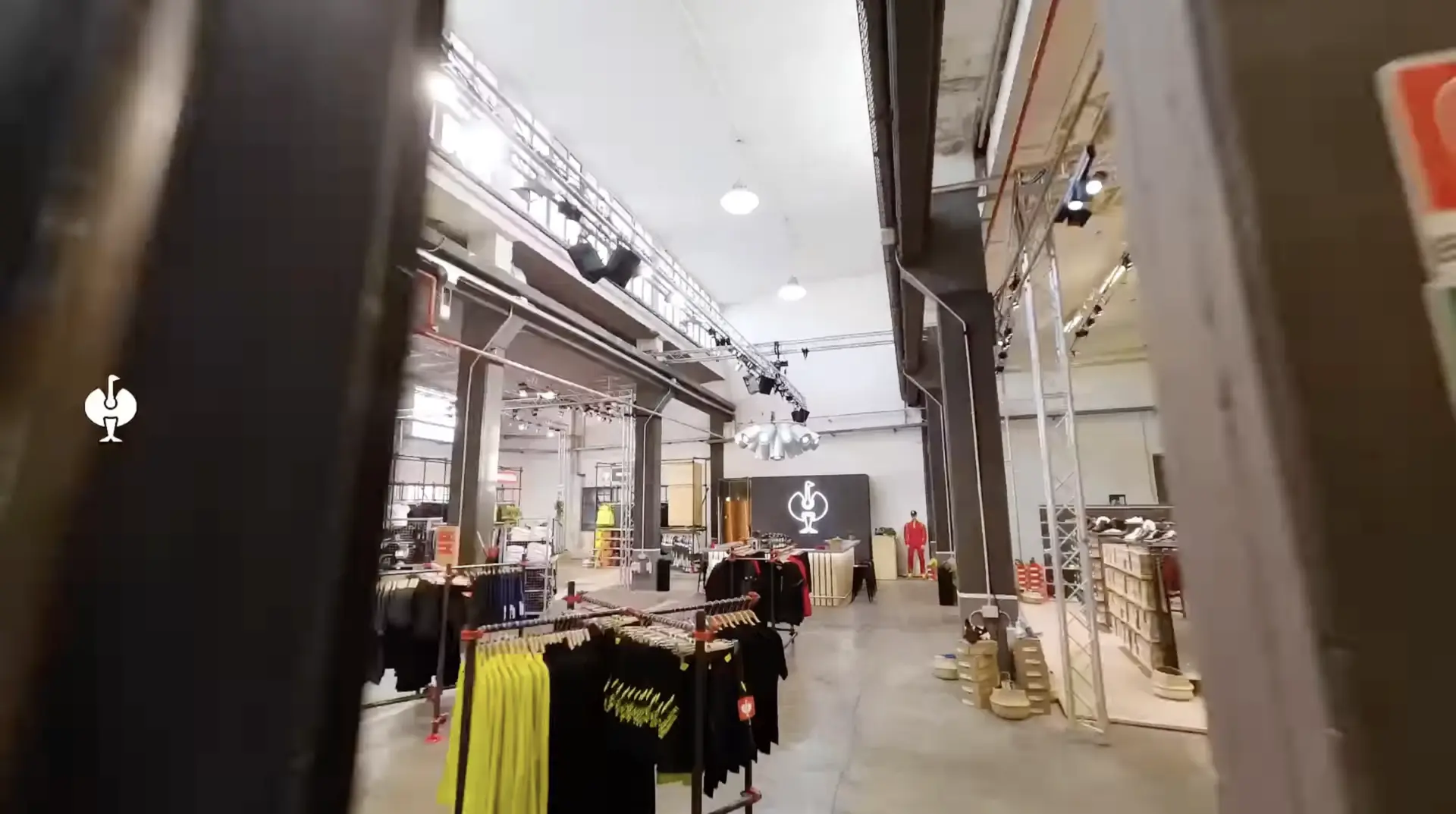 Standbild aus Strauss Pop-up Store Bergamo